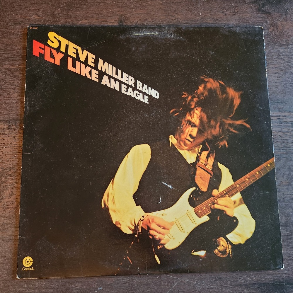 Steve Miller Band Fly Like An Eagle Vinyl Record LP 1976‎ Capitol Records
